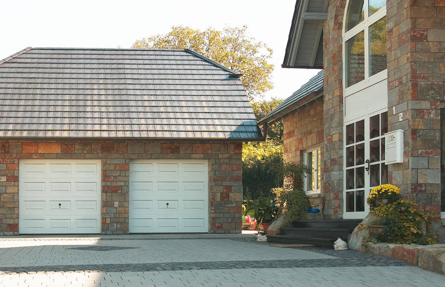 Metallbau Sigl Garagentor Kasettenfuellung